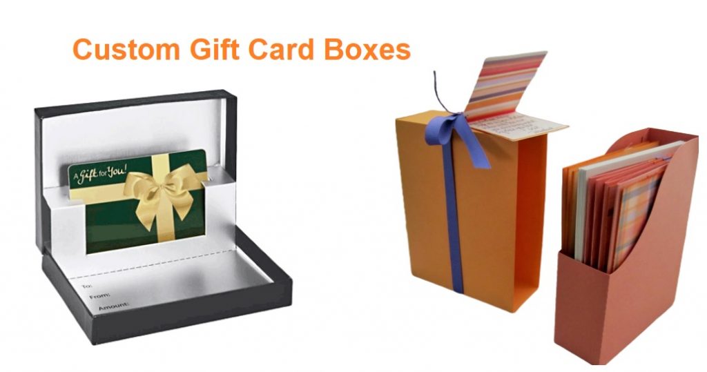 Custom Gift Card Boxes