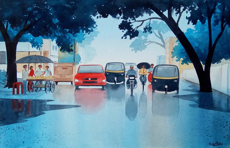 After The Rain Painting