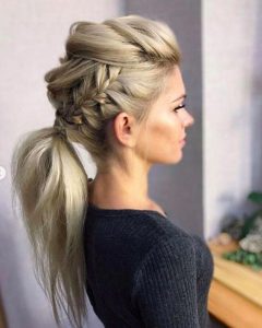 The Classic Braided Ponytail