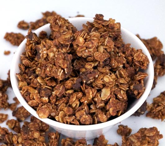 dark chocolate granola