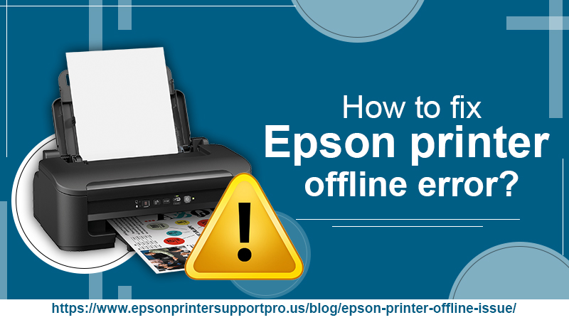 epson printer offline
