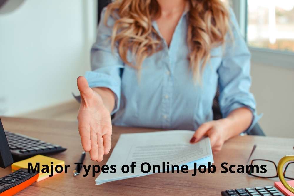 Major Types of Online Job Scams