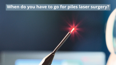 When do you have to go for piles laser surgery? 