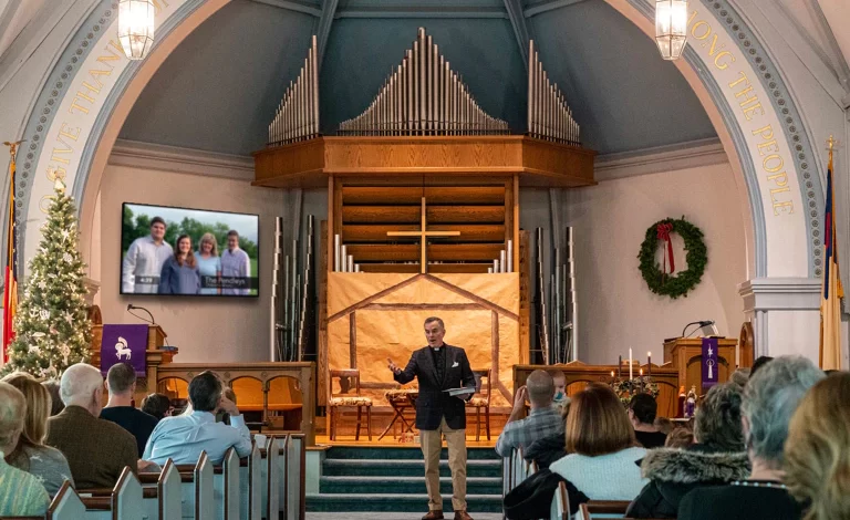 church digital signage