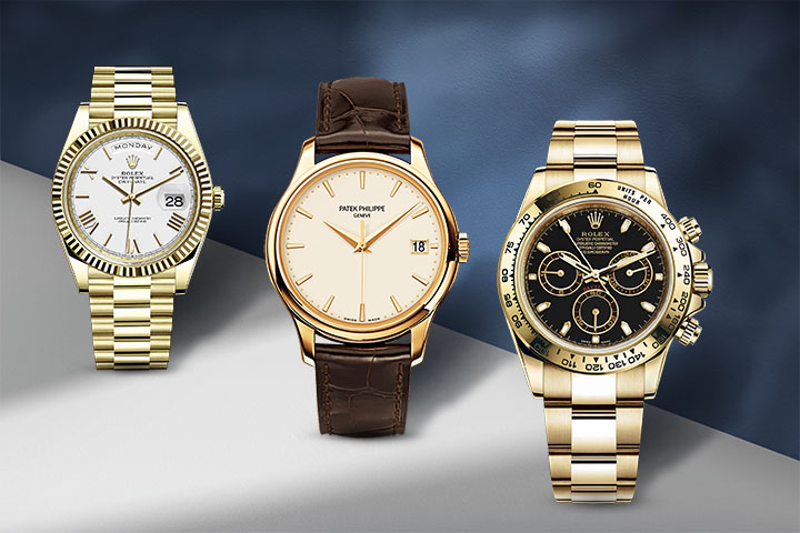 Yellow Gold Luxury Watches