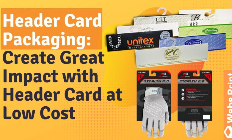 Header Card Packaging