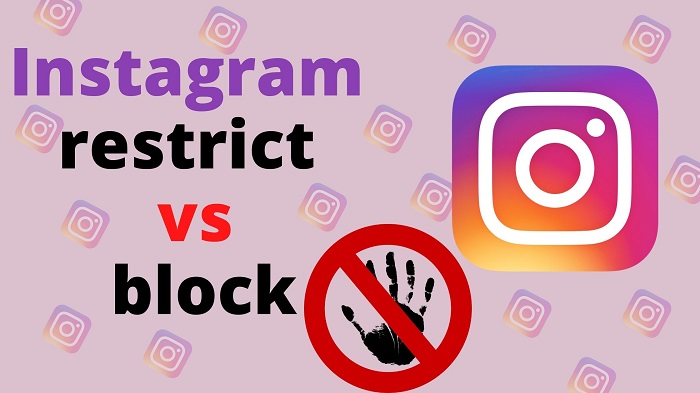 Instagram restrict vs block