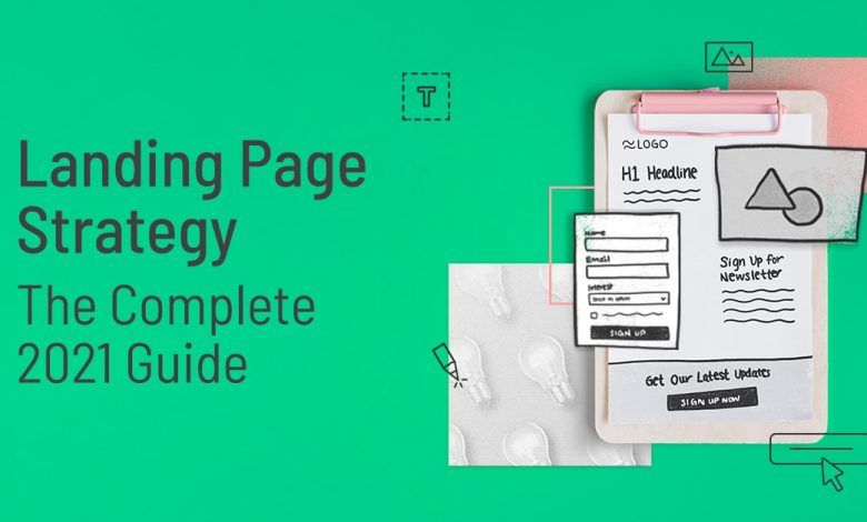 landing page