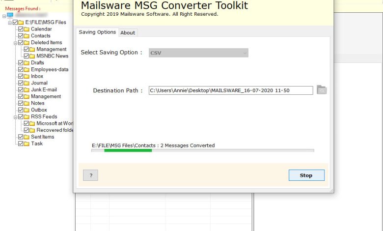 convert-outlook-msg-to-excel