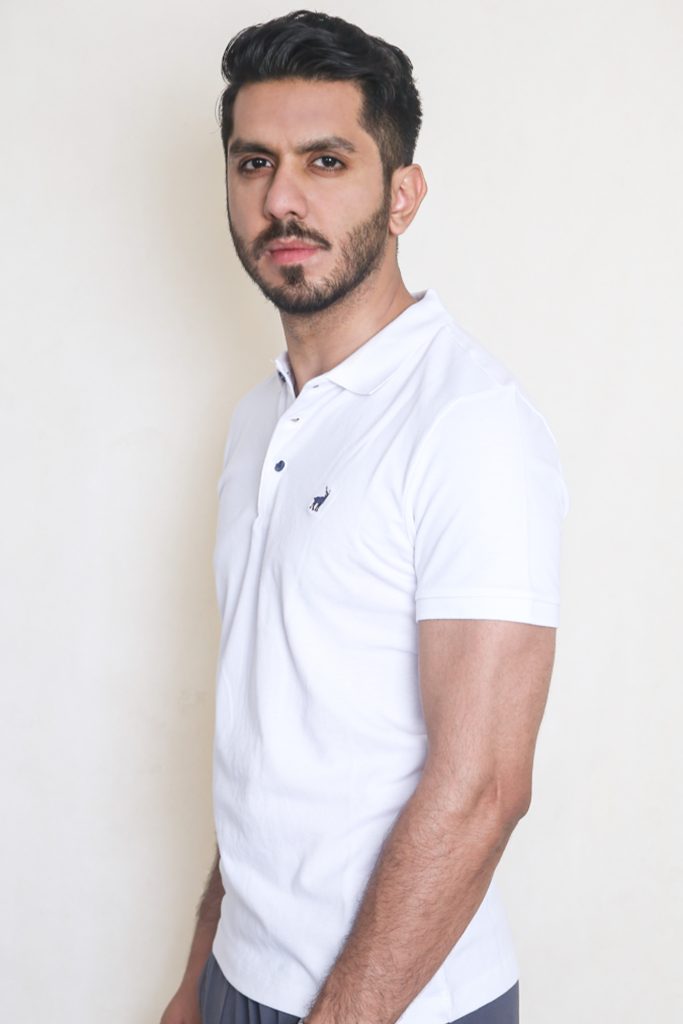 White Polo Shirts for Men