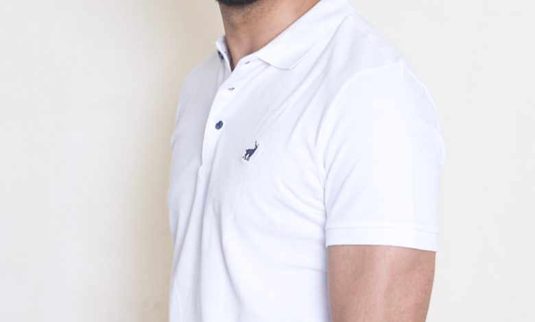 White Polo Shirts for Men