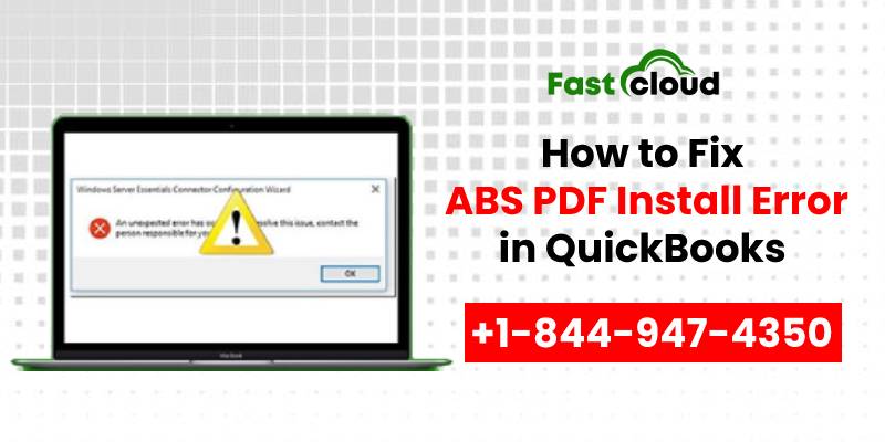 QuickBooks abs pdf install error