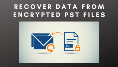 Recover Data from Encrypted PST Files