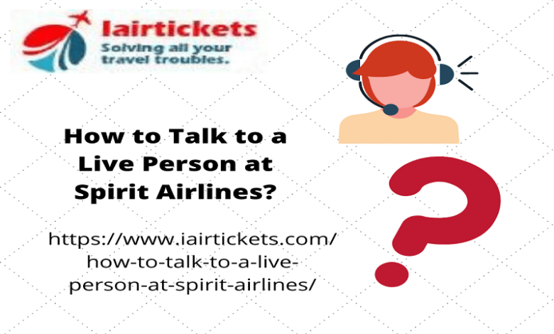 spirit airlines talk to the person