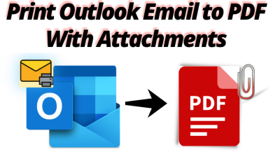print outlook email to pdf with attachments