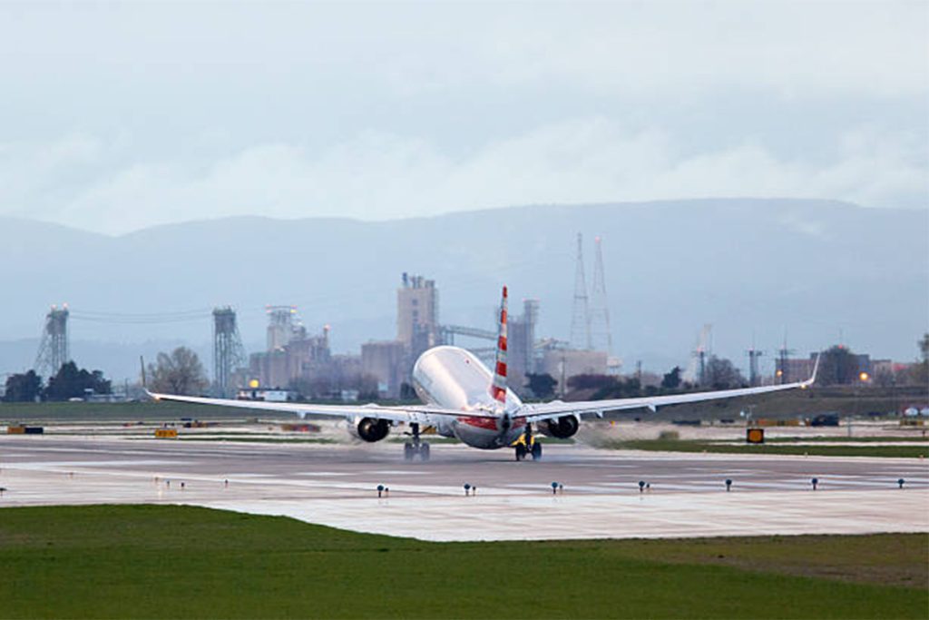 The Situation of Emergency Landing of an Aircraft