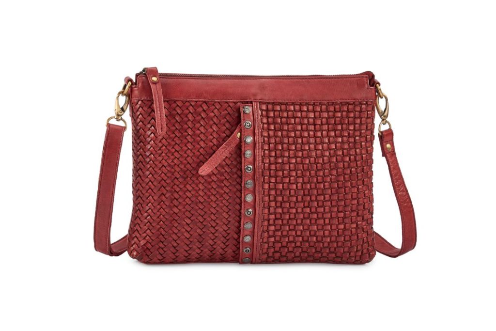 Woven Leather Handbags - Expressions Milo