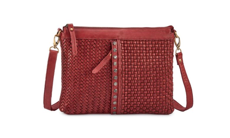 Woven Leather Handbags - Expressions Milo