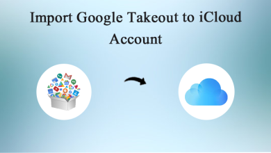import google takeout to iCloud