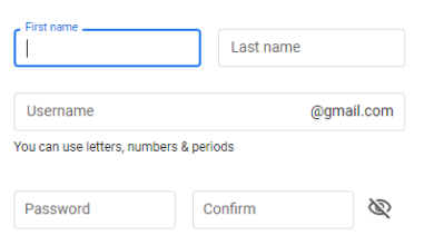 Create gmail account