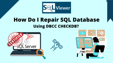 how do I repair SQL database using DBCC CHECKDB